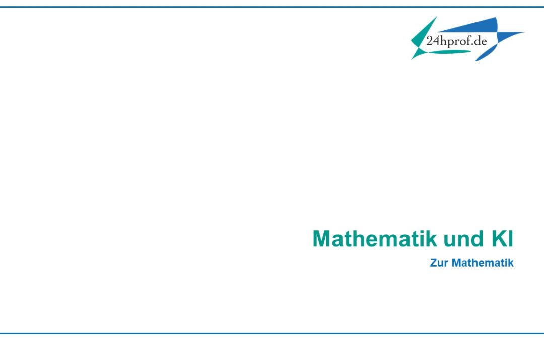 Mathematik und KI